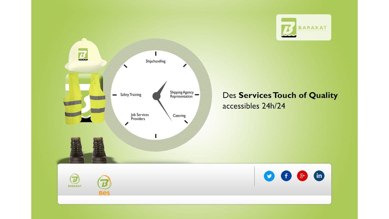 Barakat website screenshot