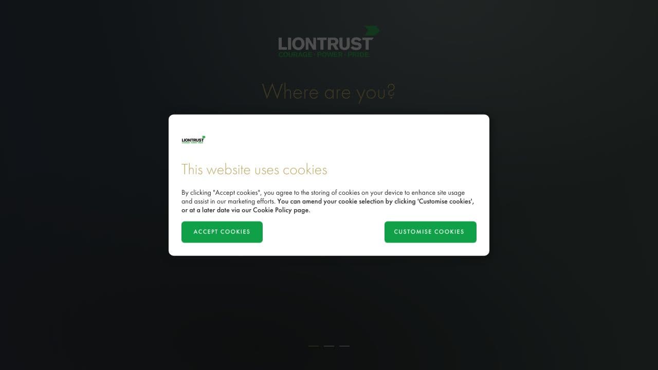 Majedie Asset Management website screenshot