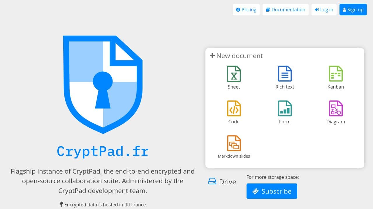 Xailabs website screenshot