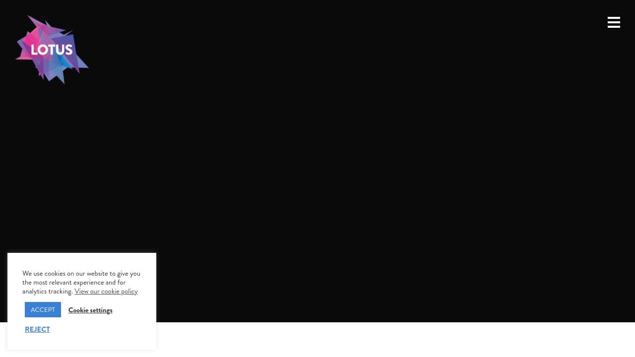 LOTUS website screenshot