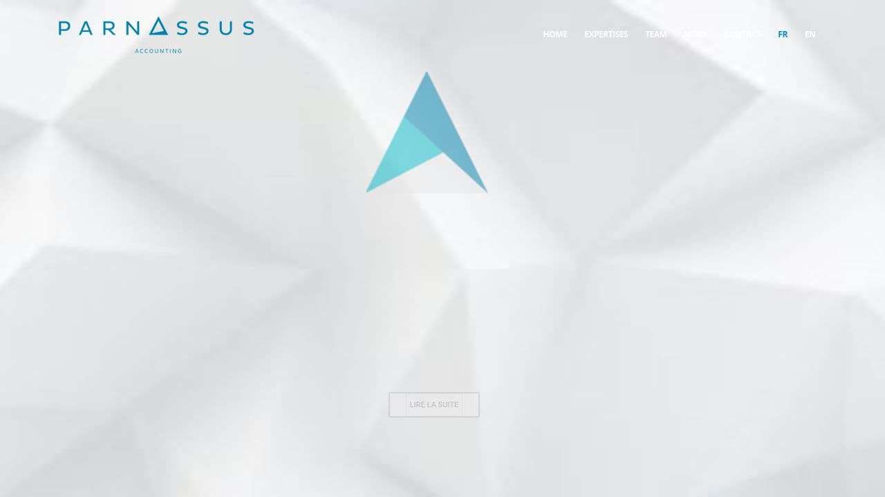 Parnassus Accounting France SAS website screenshot