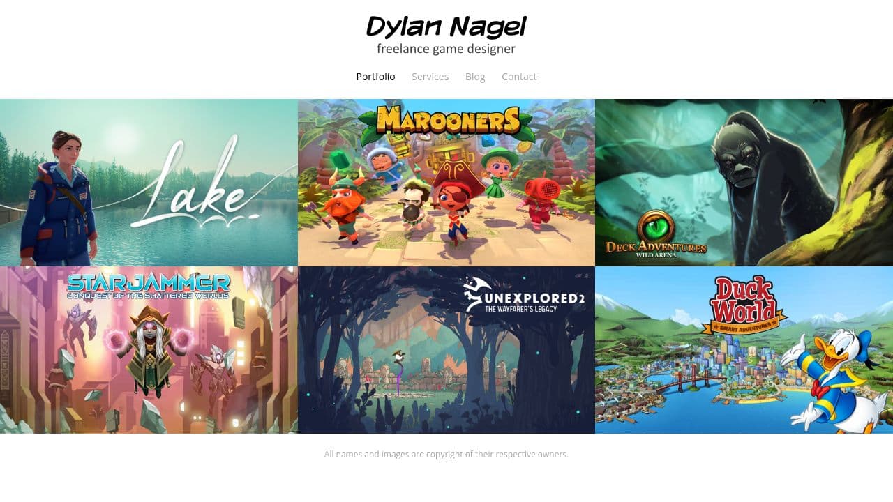 Wild Card website screenshot