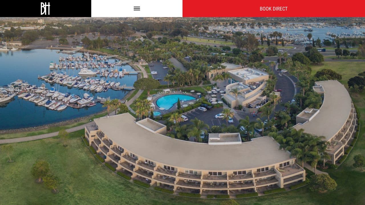 BARTELL HOTELS website screenshot