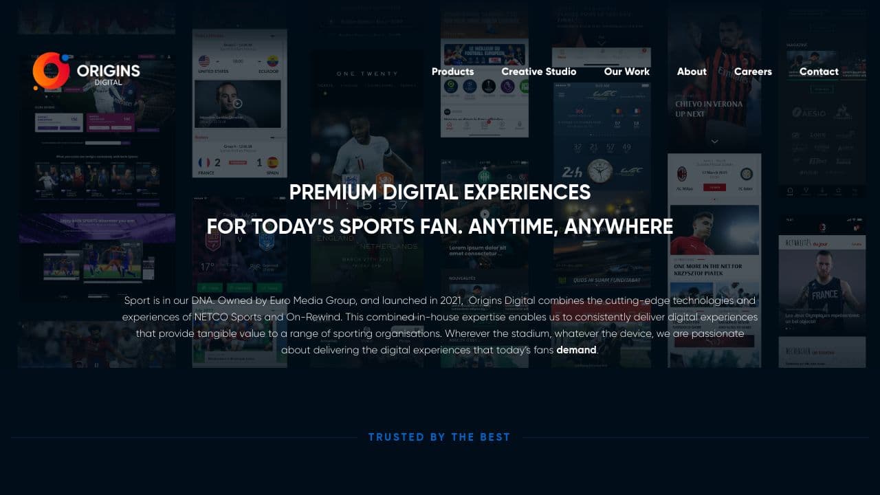 On Rewind website screenshot