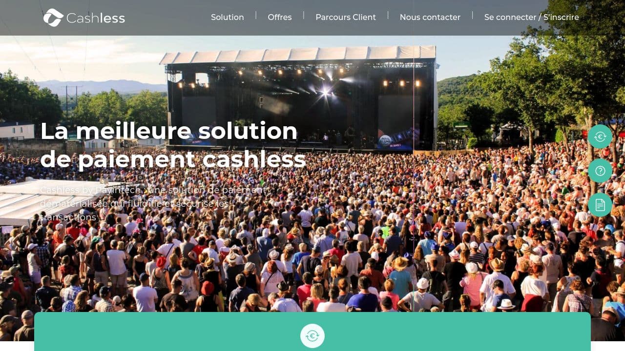 PayinTech website screenshot