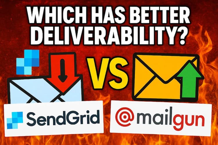 Which has better deliverability, sendgrid or mailgun