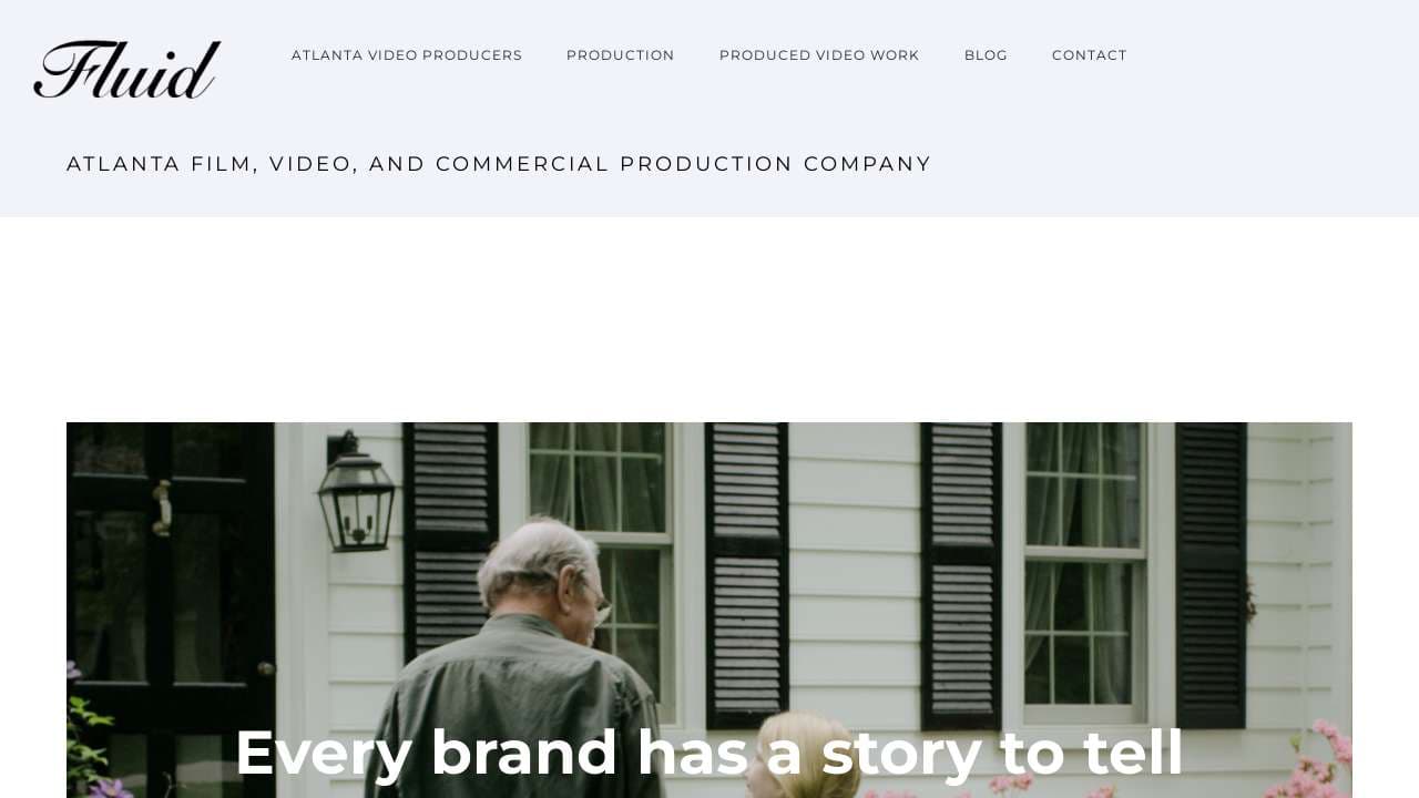 Fluid Films website screenshot