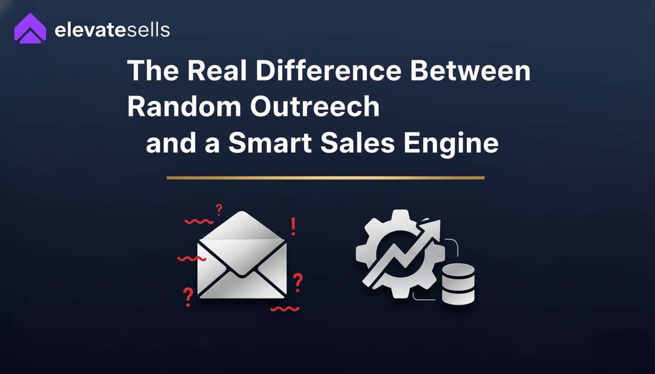 The Real Difference Between Random Outreach and a Smart Sales Engine