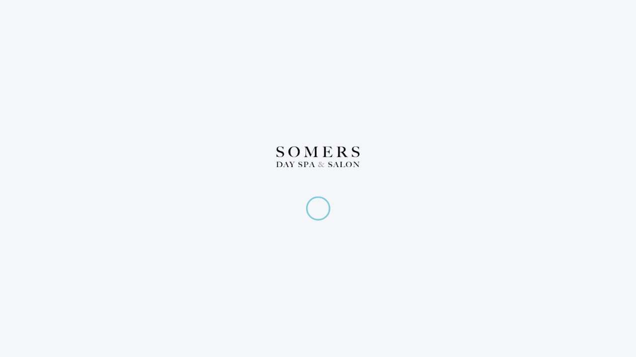 Somers Day Spa & Hair Salon website screenshot