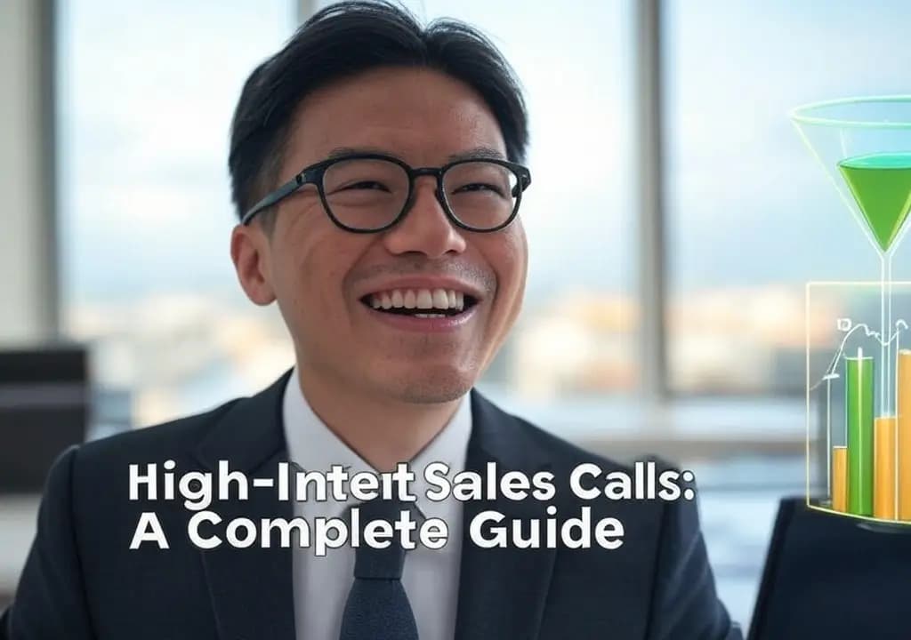  a confident salesperson on a video call with a client