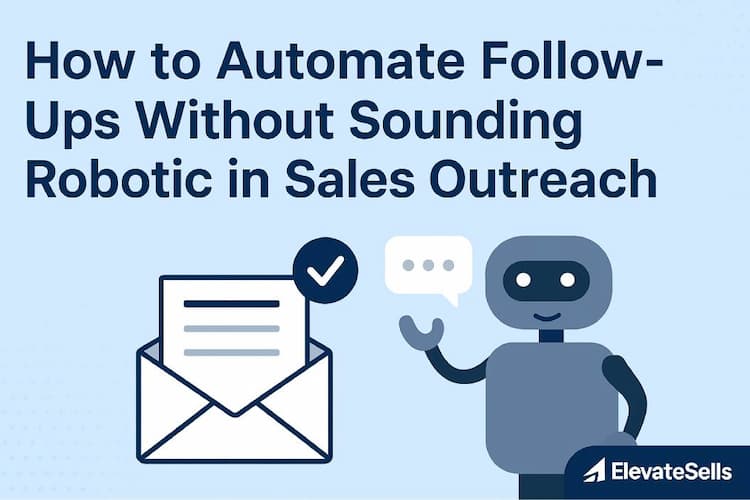 a robot teaching how to automat follow-up without ounding robotic